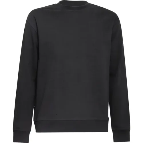 Classic Sweater with Large Print , male, Sizes: XL, L, M - closed - Modalova