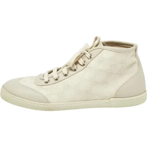 Pre-owned Canvas sneakers , female, Sizes: 5 UK - Gucci Vintage - Modalova