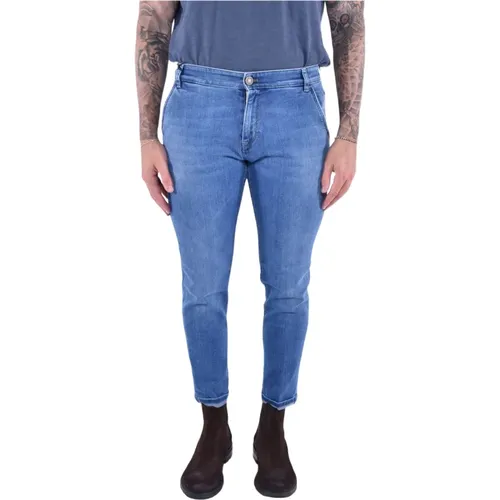 Indie Soft Touch Stretch Jeans , Herren, Größe: W35 - PT Torino - Modalova