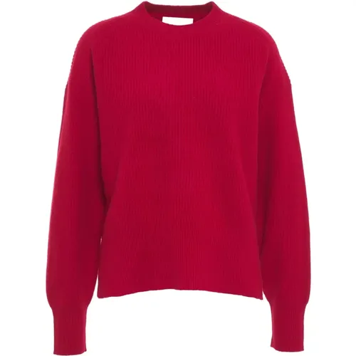 Wool Pullover Knitwear Aw24 , female, Sizes: M, S - closed - Modalova