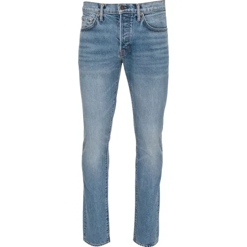 Zeitlose Gerades Jeans für Männer , Herren, Größe: W29 - Tom Ford - Modalova