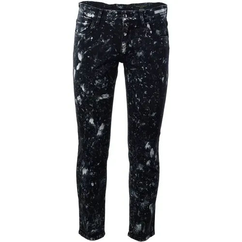 Mens Skinny Combined Colour Jeans , male, Sizes: 3XL, 2XL - Dolce & Gabbana - Modalova