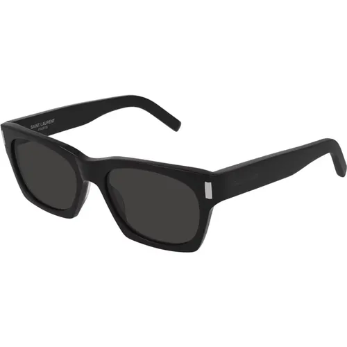 Schwarze Rahmen Sonnenbrille SL 402-001 - Saint Laurent - Modalova