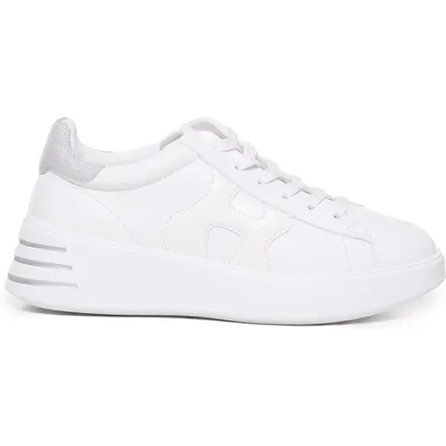 Sneakers with H Logo Detail , female, Sizes: 8 UK, 7 UK, 6 UK - Hogan - Modalova