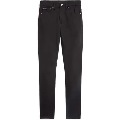 Schwarze Slim Fit Jeans , Damen, Größe: W30 - Ralph Lauren - Modalova