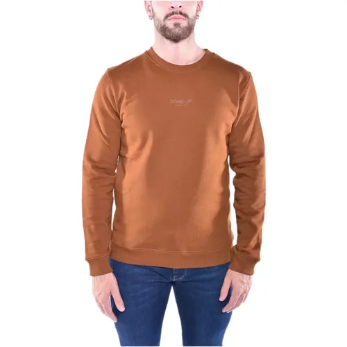 Logo Crewneck Sweatshirt , Herren, Größe: M - Dondup - Modalova