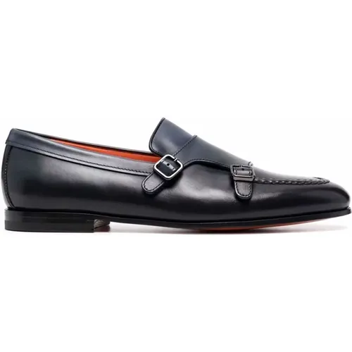 Klassische Monk Strap Schuhe - Santoni - Modalova