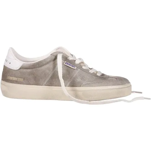 Wildleder Leder High Top Sneakers - Golden Goose - Modalova