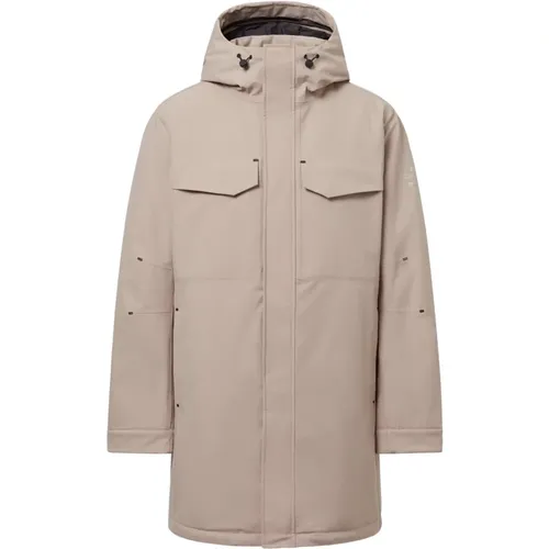 Stilvolle Dunkelsand Jacke ECOALF - ECOALF - Modalova