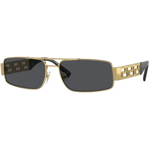 Herren Metall Sonnenbrille Versace - Versace - Modalova