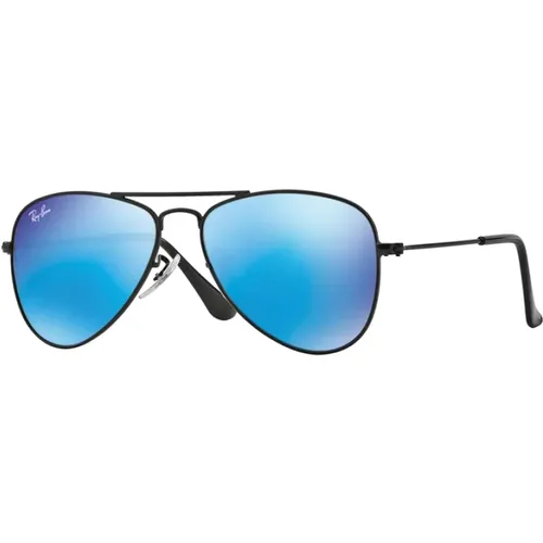 Junior Aviator Sonnenbrille Blaues Spiegelglas,Junior Aviator Sonnenbrille Braun Verlauf,Junior Aviator Sonnenbrille Rj9506S - Ray-Ban - Modalova