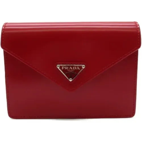 Pre-owned Leather wallets , female, Sizes: ONE SIZE - Prada Vintage - Modalova