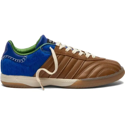 Samba Millenium Blue Sneakers , male, Sizes: 5 UK - Adidas - Modalova