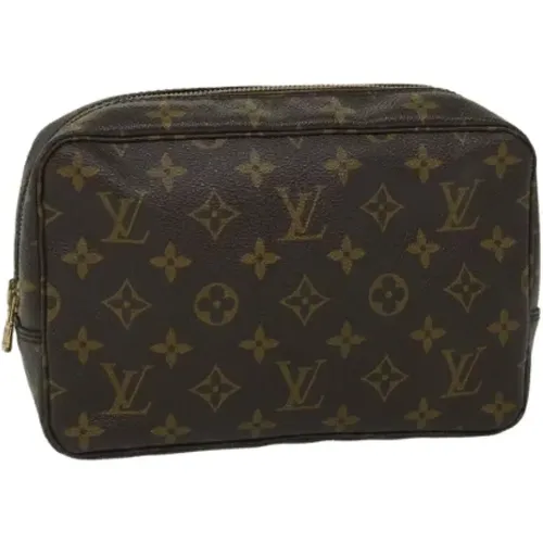 Pre-owned Canvas clutches , female, Sizes: ONE SIZE - Louis Vuitton Vintage - Modalova