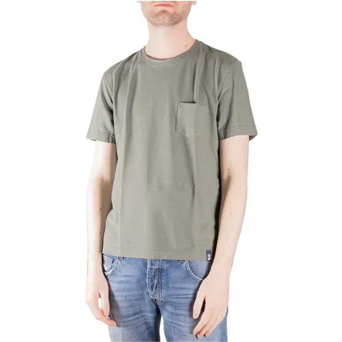 Stylish Jersey T-Shirt for Men , male, Sizes: M - Drumohr - Modalova