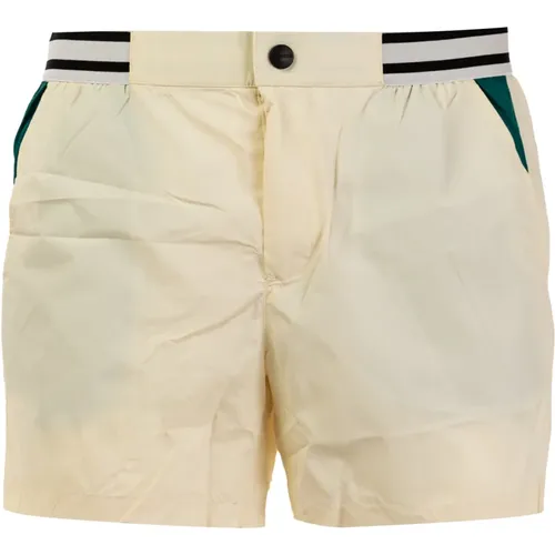 Eleganter Short Boardshort Badeanzug , Herren, Größe: 2XL - Bikkembergs - Modalova