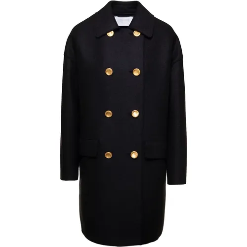 Double Breasted Coats , female, Sizes: S, M, L - Harris Wharf London - Modalova