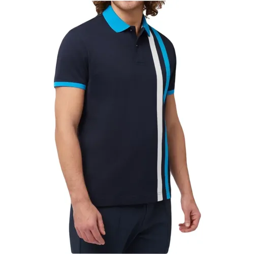 Blau Baumwoll-Poloshirt - Harmont & Blaine - Modalova