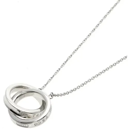 Pre-owned Silver necklaces , female, Sizes: ONE SIZE - Tiffany & Co. Pre-owned - Modalova