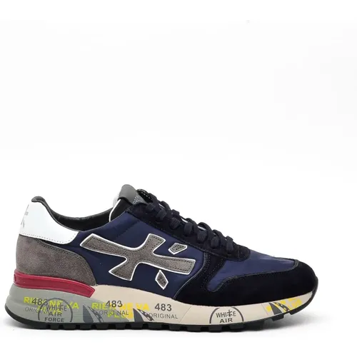 Suede and Fabric Sneakers , male, Sizes: 6 UK, 7 UK, 11 UK, 12 UK, 10 UK, 9 UK, 8 UK - Premiata - Modalova