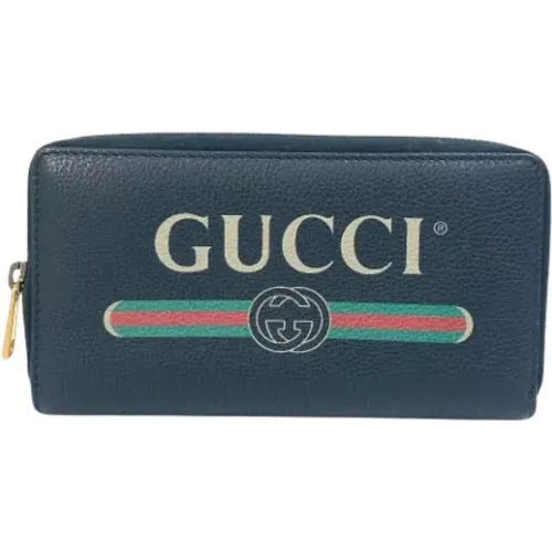 Pre-owned Leder Portemonnaies , Herren, Größe: ONE Size - Gucci Vintage - Modalova