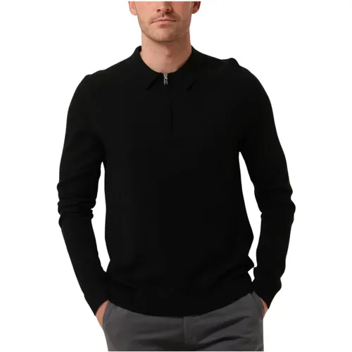 Herren Polo & T-Shirt Half Zip , Herren, Größe: 2XL - Selected Homme - Modalova