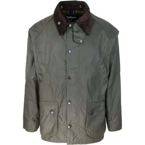 Grüne Kurze Reitjacke , Herren, Größe: 3XS - Barbour - Modalova