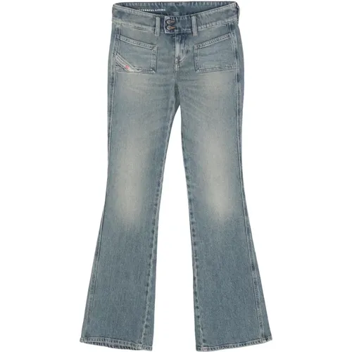 Ausgestellte Denim Jeans , Damen, Größe: W25 - Diesel - Modalova