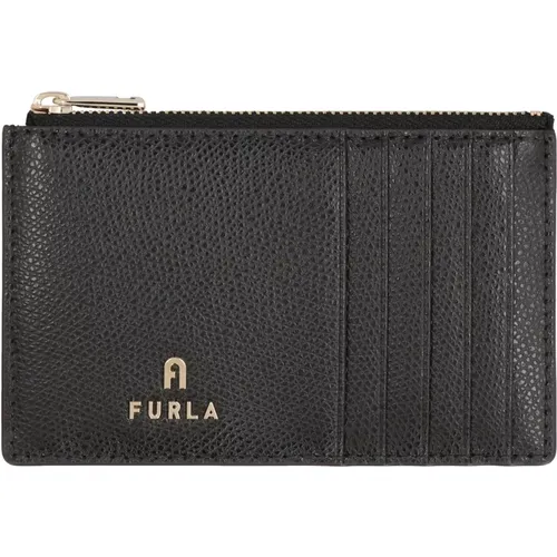 Camelia Lederkartenhalter , Damen, Größe: ONE Size - Furla - Modalova