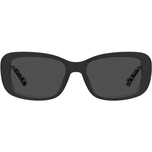 Square Sunglasses for Women , female, Sizes: 55 MM - Love Moschino - Modalova