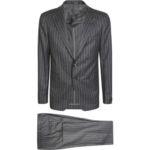Striped Vesuvio Suit , male, Sizes: 2XL - Tagliatore - Modalova