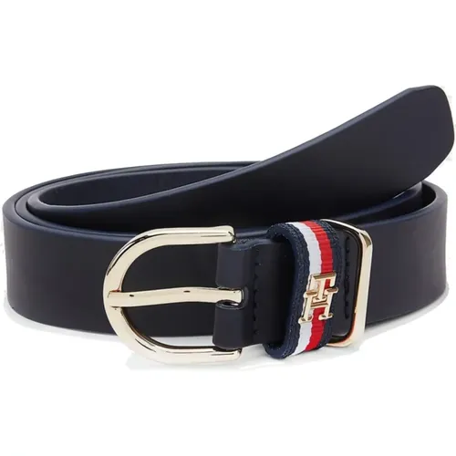 Th timeless 2.5 corp Belt , female, Sizes: 75 CM, 70 CM - Tommy Hilfiger - Modalova