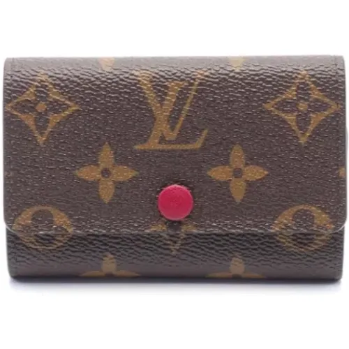 Pre-owned Coated canvas key-holders , female, Sizes: ONE SIZE - Louis Vuitton Vintage - Modalova