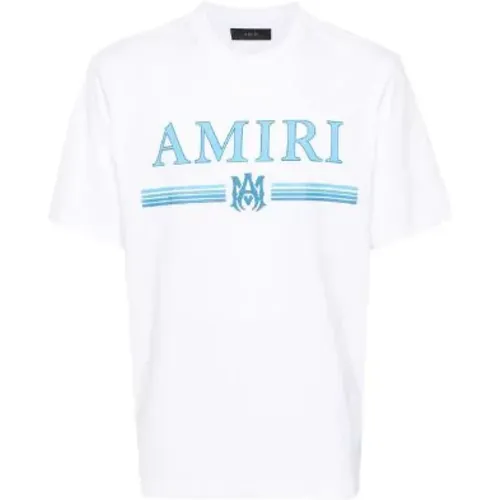 Logo Print T-Shirt , male, Sizes: L, XL - Amiri - Modalova