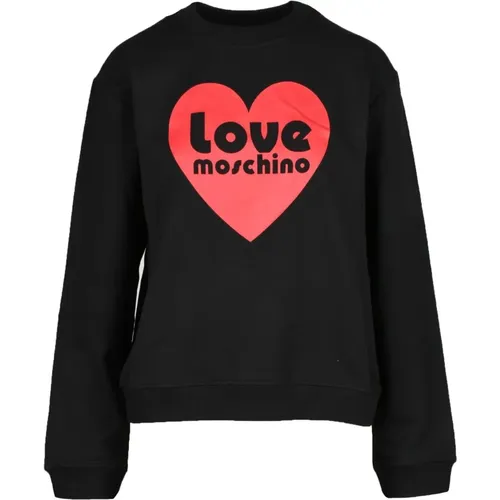 Baumwollstrickpullover , Damen, Größe: S - Love Moschino - Modalova