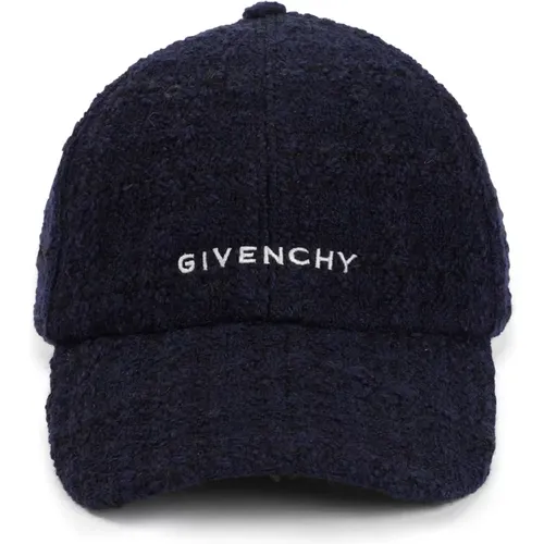 Dunkelblaue Kappe , Damen, Größe: ONE Size - Givenchy - Modalova