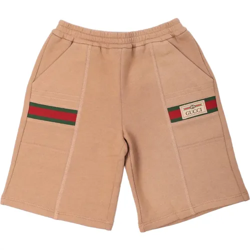 Kinder-Shorts - Regular Fit - Hergestellt in Italien - Gucci - Modalova