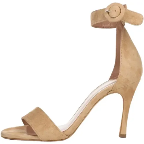 Stilvolle Sandalen , Damen, Größe: 38 EU - Poche Paris - Modalova