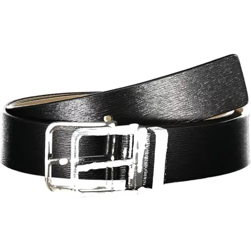 Leather Belt with Metal Buckle , male, Sizes: 100 CM, 95 CM - Calvin Klein - Modalova