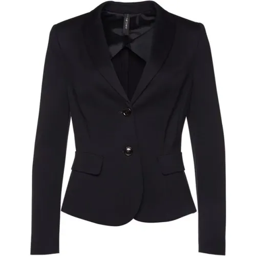 Midnight Jersey Blazer Jacket , female, Sizes: S, M, XS - Marc Cain - Modalova