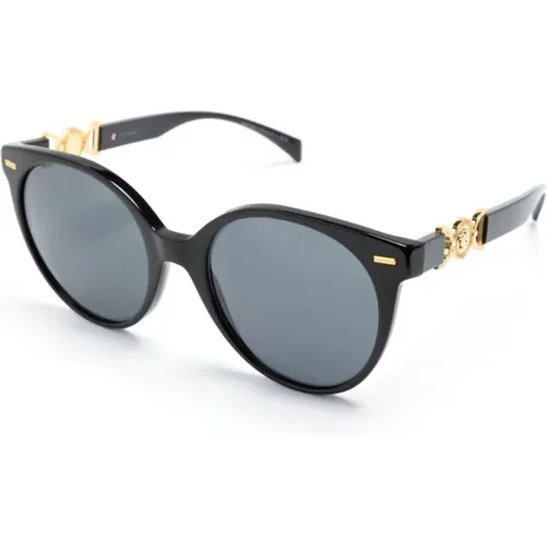Ve4442 Gb187 Sunglasses , female, Sizes: 55 MM - Versace - Modalova