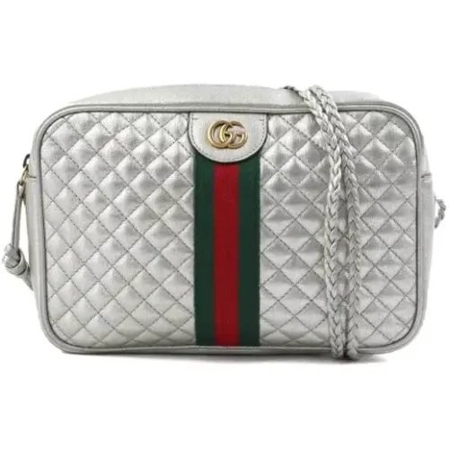 Pre-owned Leder schultertasche - Gucci Vintage - Modalova