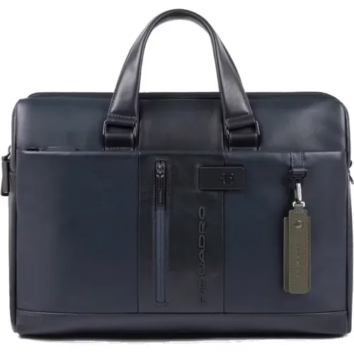 Laptop Bags & Cases , male, Sizes: ONE SIZE - Piquadro - Modalova