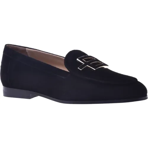 Loafers in suede , Damen, Größe: 36 1/2 EU - Baldinini - Modalova