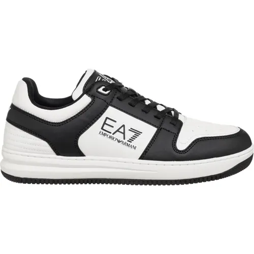 Multicolour Lace-Up Slasher Sneakers , male, Sizes: 10 UK, 11 UK, 7 UK, 8 1/2 UK - Emporio Armani EA7 - Modalova