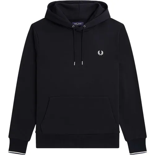 Fp-Sweatshirt Mit Kapuze , Herren, Größe: L - Fred Perry - Modalova