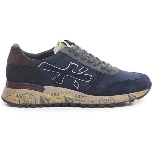 Mick Mesh Suede Sneakers , male, Sizes: 10 UK, 11 UK, 6 UK - Premiata - Modalova