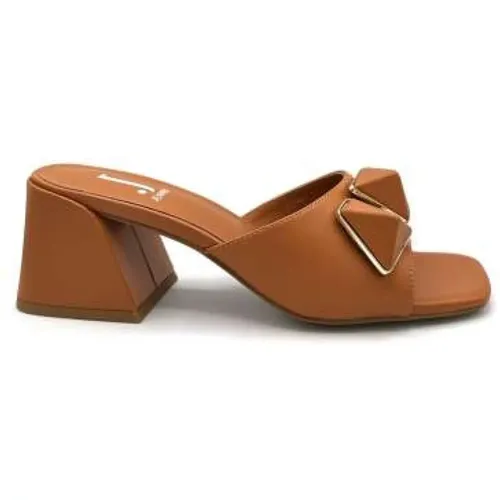 Flat Sandals , female, Sizes: 5 UK, 3 UK, 7 UK, 6 UK, 4 UK - Jeannot - Modalova