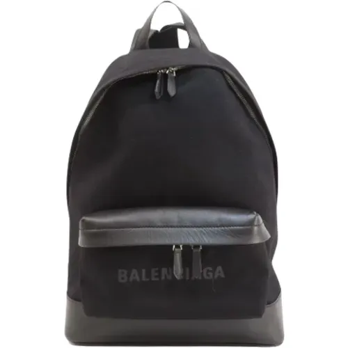 Pre-owned Canvas backpacks , female, Sizes: ONE SIZE - Balenciaga Vintage - Modalova
