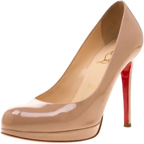 Pre-owned Leather heels , female, Sizes: 4 UK - Christian Louboutin Pre-owned - Modalova